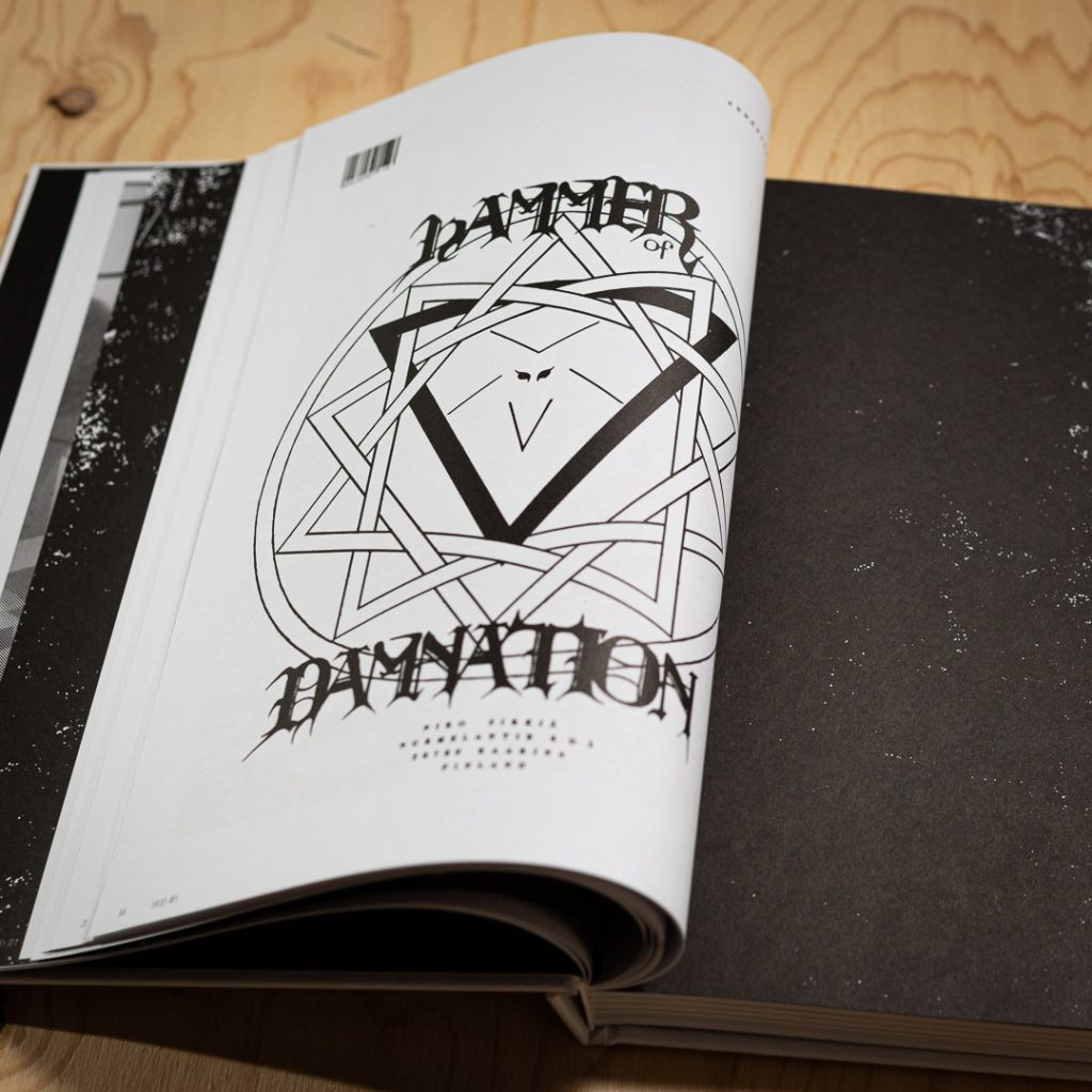 Hammer of Damnation 1991-1996 zine - hardcover book