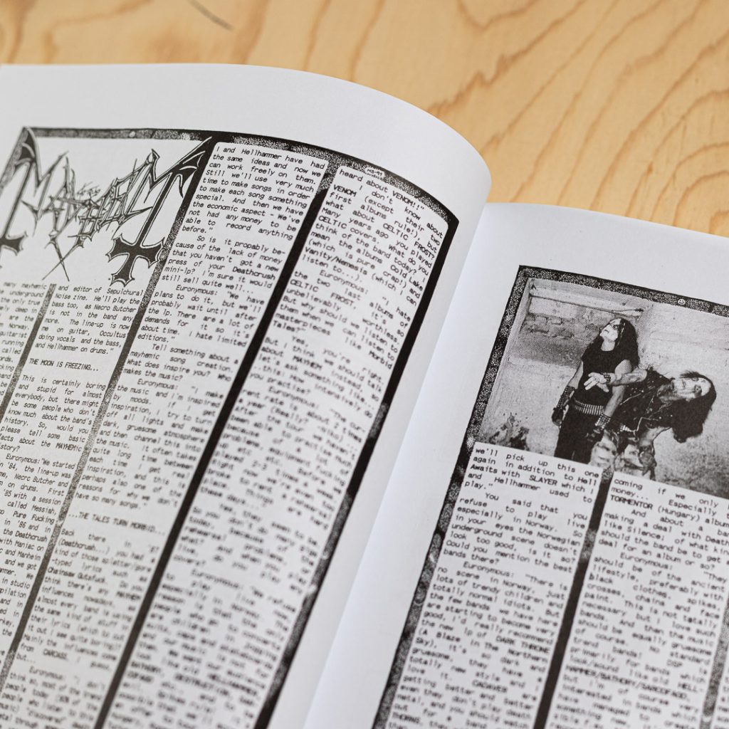 Hammer of Damnation 1991-1996 zine - hardcover book